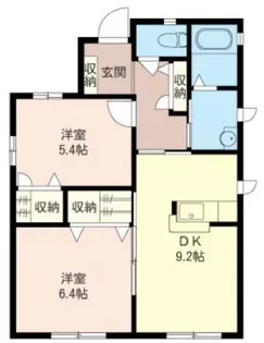 群馬県前橋市山王町2【一戸建】の間取り
