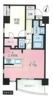 神奈川県藤沢市鵠沼神明2【マンション】の間取り