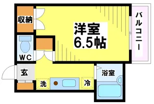 東京都調布市西つつじケ丘1【アパート】の間取り