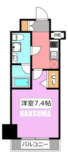 メインステージ十条II【3階】の間取り