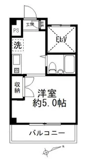フィールドリバー【5階】の間取り