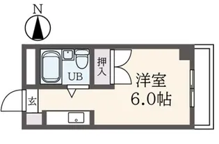 ジュネスハイム【1階】の間取り
