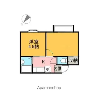 千葉県千葉市美浜区幕張西6【アパート】の間取り