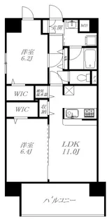 Flourish SI【8階】の間取り
