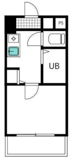 エポック.エーエスエー【1階】の間取り