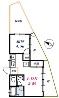 ファントリアン【1階】の間取り
