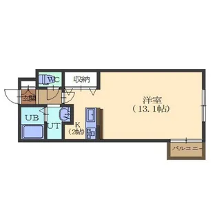 ノースコート深堀II【3階】の間取り