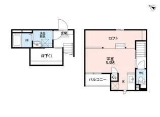 CB宇美セレナ【1階】の間取り