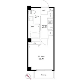 Maison de Roms武蔵小山【1階】の間取り