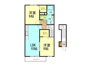 オリエンス・グランデ II【2階】の間取り