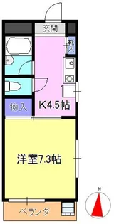 リバティマンション【1階】の間取り