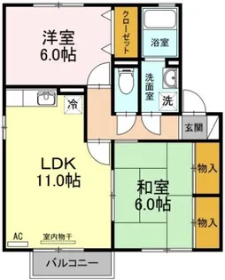 プラザ・ルミエール弐番館 C棟【1階】の間取り