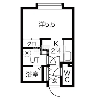 北海道札幌市西区西町南7【マンション】の間取り