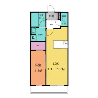 Menera【4階】の間取り