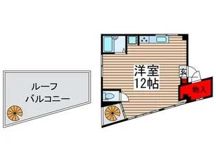 マンション蘭【3階】の間取り