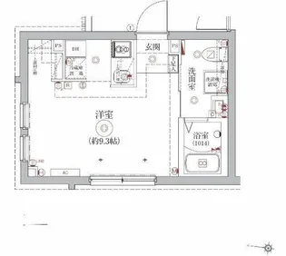 ベルシードステアー東陽町【1階】の間取り