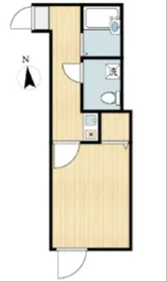 ラフィネ竹の塚【1階】の間取り