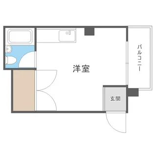 ヴィラ中村【1階】の間取り