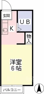 ジュネスM・T【1階】の間取り