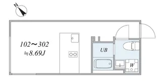 trias262【2階】の間取り