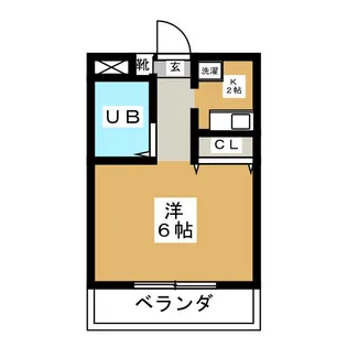 ベルード市川【4階】の間取り