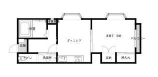 ユナイテッド羽屋【1階】の間取り