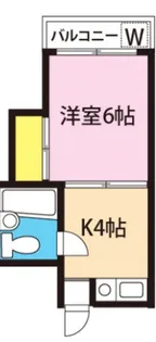 ビーネサイネリア【3階】の間取り