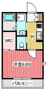 メゾンブラン【2階】の間取り