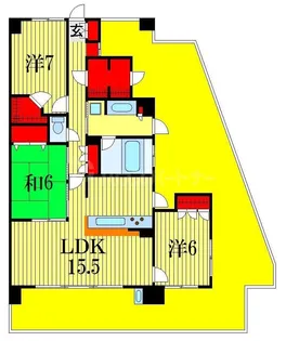 千葉県船橋市西船2【マンション】の間取り