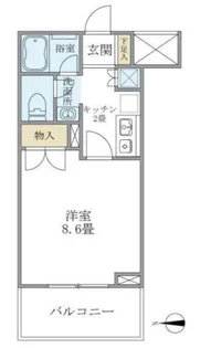 リュミエール三田【3階】の間取り
