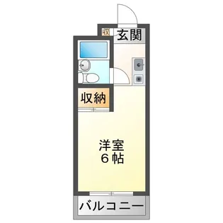 メゾン・ド・ソネット【2階】の間取り