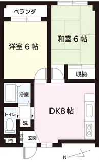 メゾン・ヤマザキ【3階】の間取り