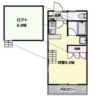 アイビーハウス【2階】の間取り