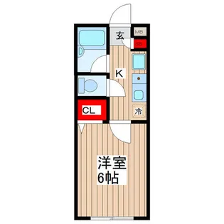 LSヒーローズ【1階】の間取り