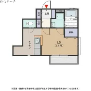 アクシス尾平【2階】の間取り