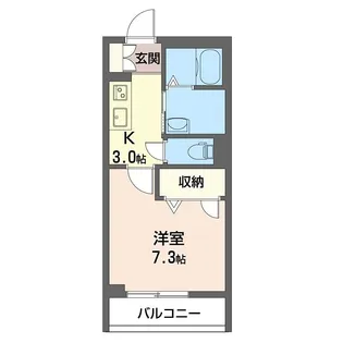 シリウスII【3階】の間取り