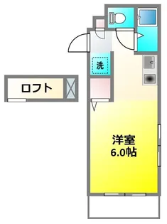 ハイツけやき三番館【1階】の間取り