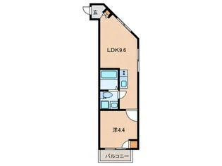 メゾン・ド・グラース馬込【2階】の間取り