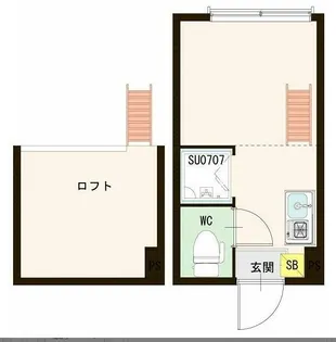 PINES三軒茶屋【2階】の間取り
