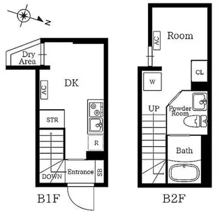プレニーズ護国寺PREMIERの間取り