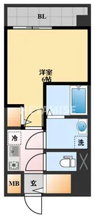 MODERN PALAZZO東本町【2階】の間取り