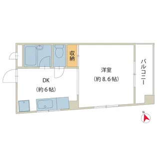 ミスミビル【3階】の間取り