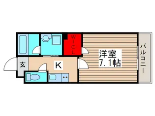 ラントヴィル西船橋【2階】の間取り