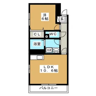 ロン・ラヴァン【1階】の間取り