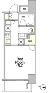 ジオエント赤羽【3階】の間取り