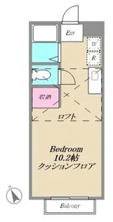 Octet Bee【2階】の間取り