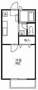 メゾン・ソレイユ【1階】の間取り