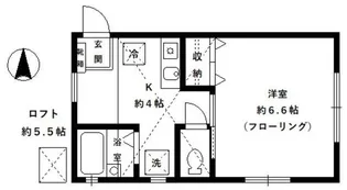 メゾンショウエイ【1階】の間取り