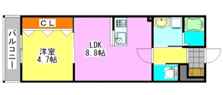 Ever Two【2階】の間取り