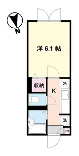 メゾンドシャアンティ【1階】の間取り